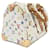 Louis Vuitton White Multi Speedy Multicolore  - vista 3