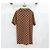 Gucci Braunes Stretch-Baumwoll-Polo gg GG - Ansicht 2