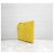 Chanel Clutch Chevron Medium Gialla con finiture dorate - vista 2