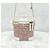 Vanity Chanel Beauty case in tweed con logo CC Argento - vista 3
