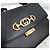 Gucci Borsa a tracolla Jumi piccola con logo metallico Nero - vista 4
