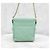 Chanel Nuova borsa bucket piccola in agnello color menta Verde - vista 3
