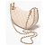 Chanel Borsa Hobo New Moon Small Ecru Champagne Gold con nuova microchip interna Bianco - vista 10