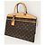 Louis Vuitton Riviera Tote Bag aus Monogram Canvas Braun - Ansicht 2