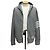 Thom Browne Felpa con cappuccio e zip in cotone Ottoman con tracolla laterale Marrone