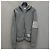 Thom Browne Felpa con cappuccio e zip in cotone Ottoman con tracolla laterale Marrone - vista 4