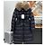 Abrigo largo de plumón Moncler Boedic Negro - vista 2