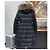 Abrigo largo de plumón Moncler Boedic Negro - vista 6