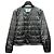 Prada Leichte Nylon-Steppjacke mit Dreieckslogo Mehrfarben