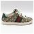 Gucci Sneakers GG Supreme Bee Ace Marrone - vista 4