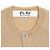 Comme Des Garcons CAMEL Unisex Cardigan Weiß mit Herz-Patch Orange - Ansicht 3