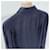 Louis Vuitton Camicia in seta Monogram Blu navy scuro - vista 5