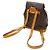 Borsa Louis Vuitton Montsouris MM Marrone Monogramma - vista 5