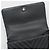 Borsa a Spalla Chanel Coco Handle Medium in Caviar Chevron Grigio Scuro Argento Marrone - vista 9