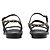 Chanel Quilted Gold Chain Strap Sandals Size Black - view 4