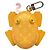 Louis Vuitton Yellow Monogram LV Frog Bag Charm Keyring