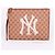 Gucci Clutch Medium GG Fabric New York Yankees Rosso - vista 11