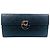 Cartera larga Shima de plata para mujer Gucci Negro