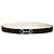 Hermès Cinturón de cuero reversible para mujer Plata - vista 2