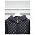 Louis Vuitton Giacca con cappuccio in jacquard monogram reversibile Marrone - vista 2
