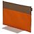 Clutch piccola Jukka Fendi Marrone