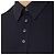 Moncler Double Leather Logo Poloshirt Navy Schwarz - Ansicht 4