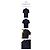 Moncler Double Leather Logo Poloshirt Navy Schwarz - Ansicht 8