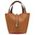 Hermès Picotin Clemence Camel Gold Marrone