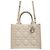 Book Tote Dior Borsa Tote Leather Book Small Beige Polvere Marrone