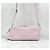 Prada Borsa a tracolla multi tasche in pelle invecchiata rosa - vista 3