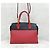 Prada Saffiano Zweifarbiger Tote Schultertasche Schwarz Rot - Ansicht 3
