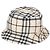 Burberry Cappello bucket in cotone Check