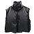 Louis Vuitton Limited Edition Monogram Boy Puffer Lederweste Schwarz