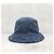 Louis Vuitton LV Monogram Denim Bucket Hat Reversibel Blau Beige - Ansicht 3