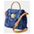 Versace Borsa Medusa in cotone blu  - vista 2
