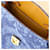 Versace Borsa Medusa in cotone blu  - vista 4