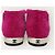 Chanel Sapatos sapatilhas Mary Jane em veludo cotelê fúcsia Rosa - vista 7