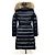 Moncler Tinnie Belle Damen Daunenjacke Schwarz - Ansicht 3