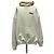 Balenciaga Oversized-Kapuzenpullover mit besticktem politischem Kampagnenlogo Weiß