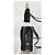 Bally Schwarze Leder-Tote mit Crossbody-Gurt - Ansicht 3
