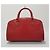 Louis Vuitton Borsa Tote Epi Poincaré PM Rosso - vista 5