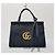 Borsa a mano e a tracolla mini Gucci GG Marmont Argento - vista 2