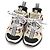 Burberry Sneakers Junior in Nubuck e Mesh - vista 5