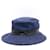 Hermès Denim Bucket Hat Blau  - Ansicht 1