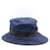 Hermès Denim Bucket Hat Blau  - Ansicht 2