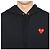 Comme Des Garcons Roter bestickter Herren-Kapuzenpullover AX Schwarz - Ansicht 6