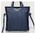 Balenciaga Borsa Bazaar Shopper Small Blu - vista 2