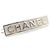 Chanel Haarspange mit Initialen und Kristall, quadratisch, Saison - Ansicht 3