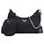 Prada Borsa Hobo Tesuto con tracolla a catena Nero