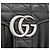 Gucci Borsa a Spalla Marmont Matelassé Nero - vista 7